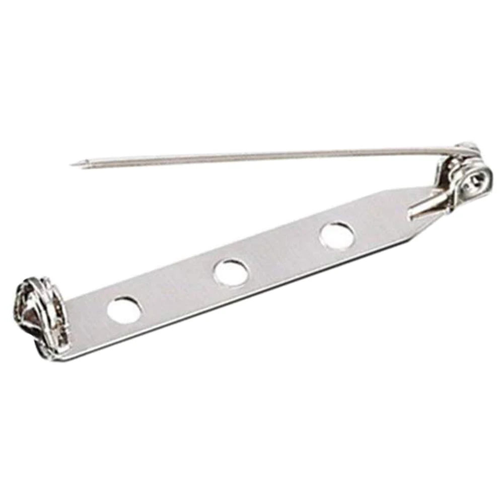 Safety pin safety brooch safety brooch safety pin with lock head three hole pin