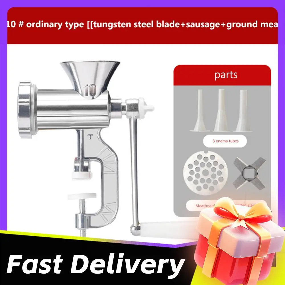 

Multifunctional Meat Grinding Machine Cooking Tools Portable Sausage Stuffer Filler Hand Crank Accessories Kitchen Gadgets