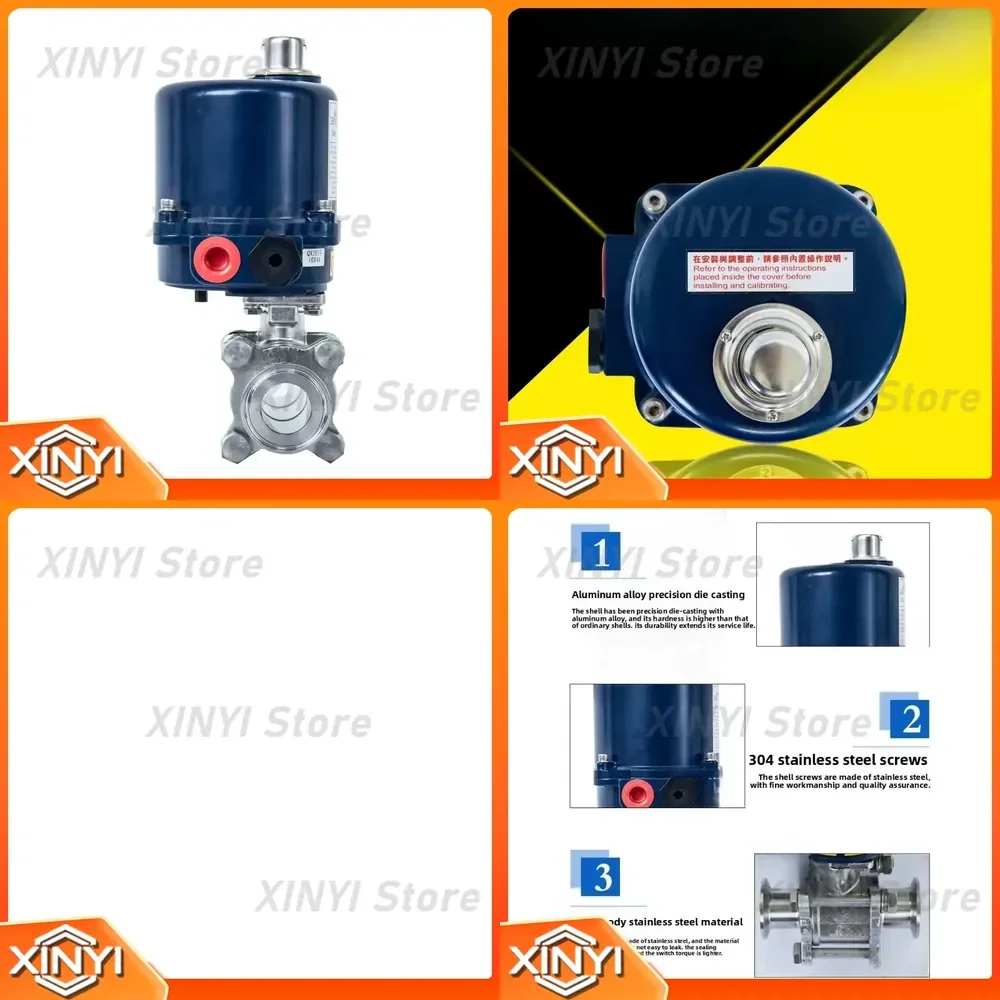 Quick Load Ball Valve for SUNYEH Clamp Jacket Food Grade Stainless Steel Industrial Fluid Control Valve for Food Beverage