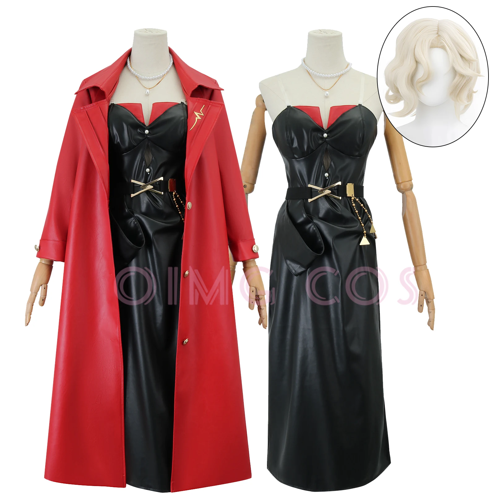 Identity 5 Mary Cosplay Bloody Queen Costume Uniform Wig Anime Halloween High-quality Costumes for Women Game