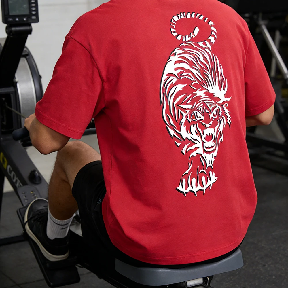 

Short Sleeve T-shirts Man T-shirt Men Cool Tee Tops and Tees Clothes Essentials Gothic Clothing Mens Men's New Gym Sleeved White