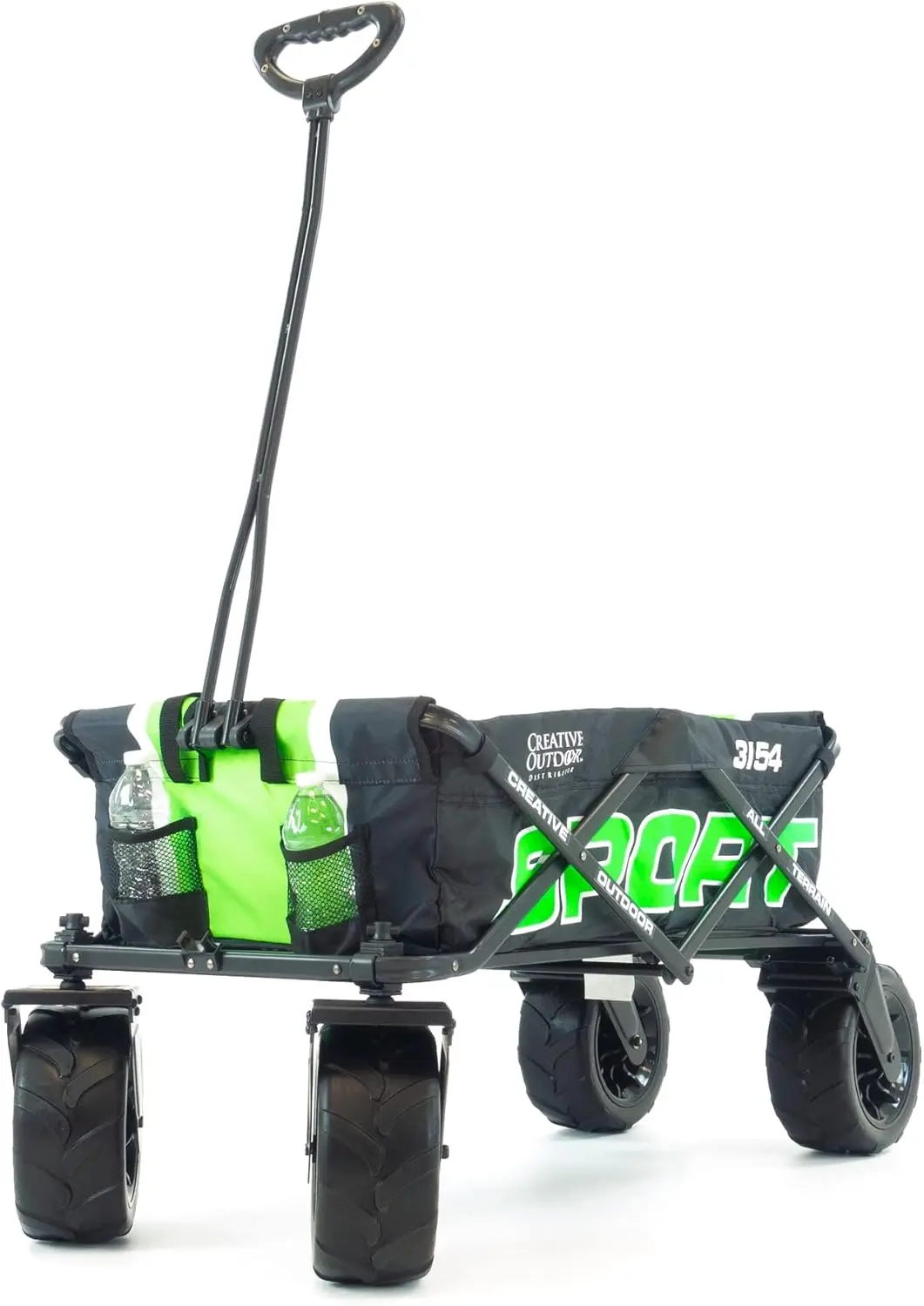 

Push Pull Beach Hauler XXL, складная и портативная складная тележка-тележка, грузоподъемность 200 фунтов, спортивная серия, пляж, парк, гард