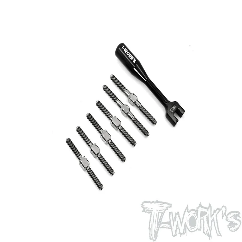 Original T works TB-208 64 Titanium Turnbuckle Set ( For SWORKZ S14-3 ) Rc part