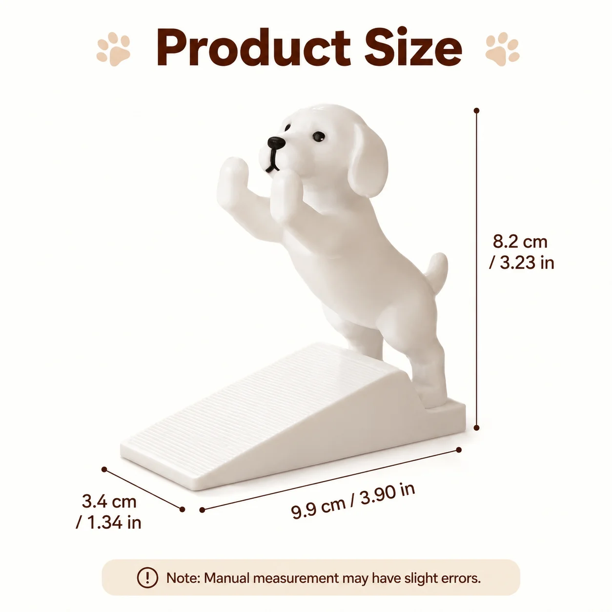 1Pack Cute Silicone Door Stopper Non-Slip Wedge Protects Walls Floors Portable Home For Bedroom Living Room Soft Decorative