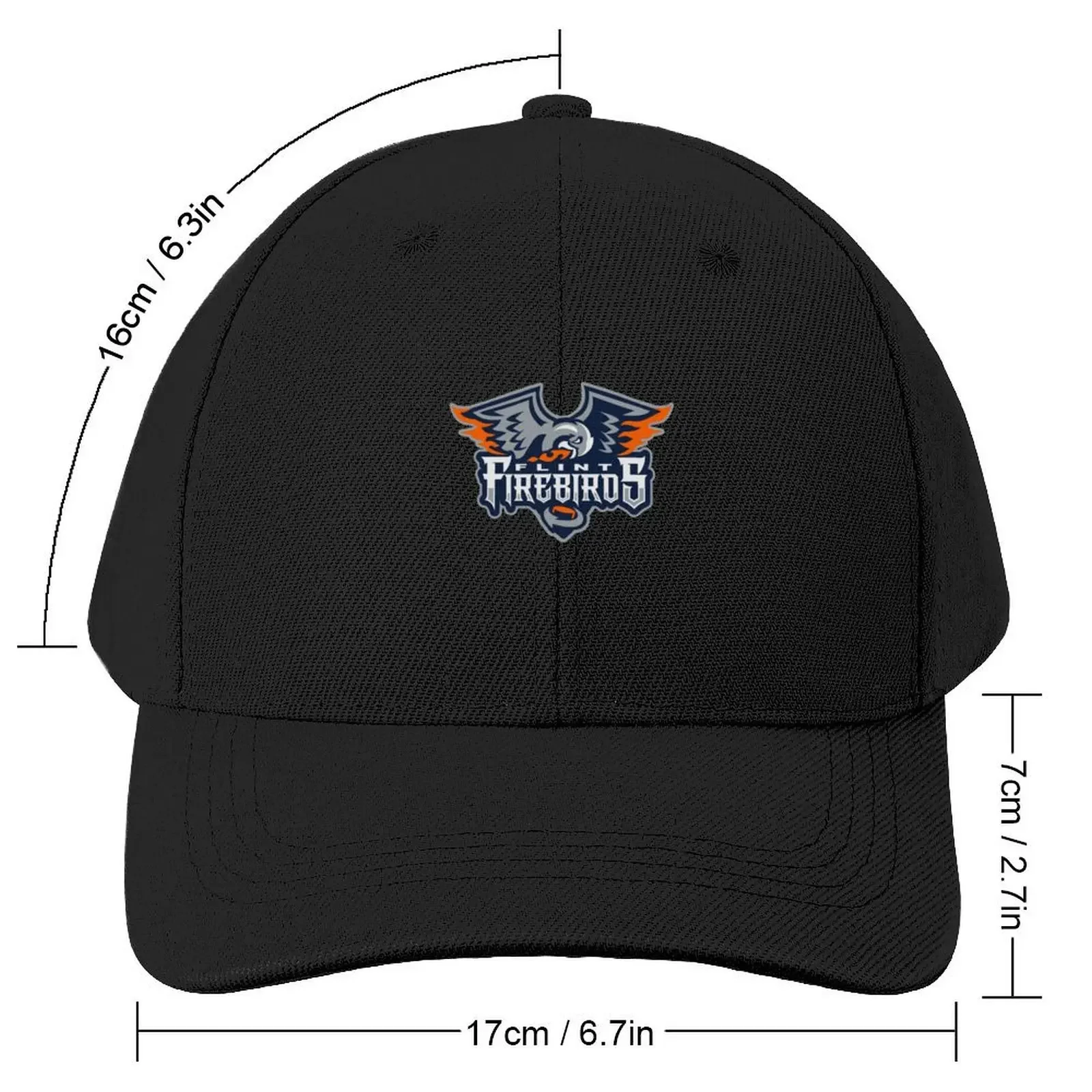 Flint Firebirds Hockey Classic T-Shirt Baseball Cap fishing hat Anime Hat Hat Man Luxury Female Men's