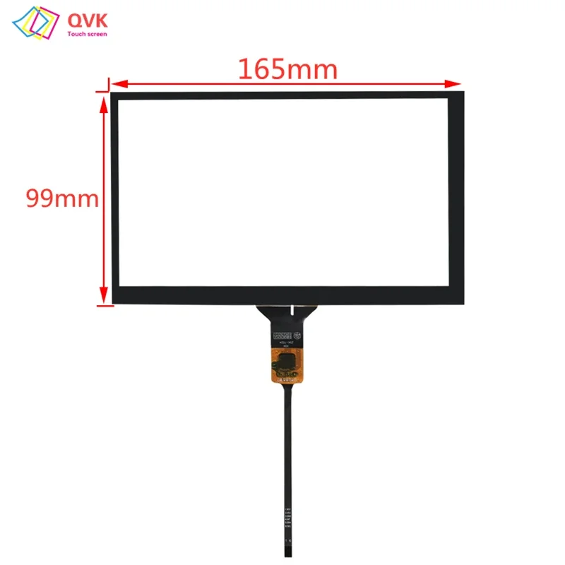 QVK 7Inch New Compatible P/N HC-1036-070 HC-43GT911 Multimedia Player Capacitive Touch Screen Digitizer