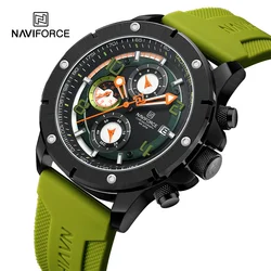 NAVIFORCE Men Fashion Casual Quartz Date Watches Luxury Male Clock Chronograph Waterproof Sport Wristwatches Relogio Masculino