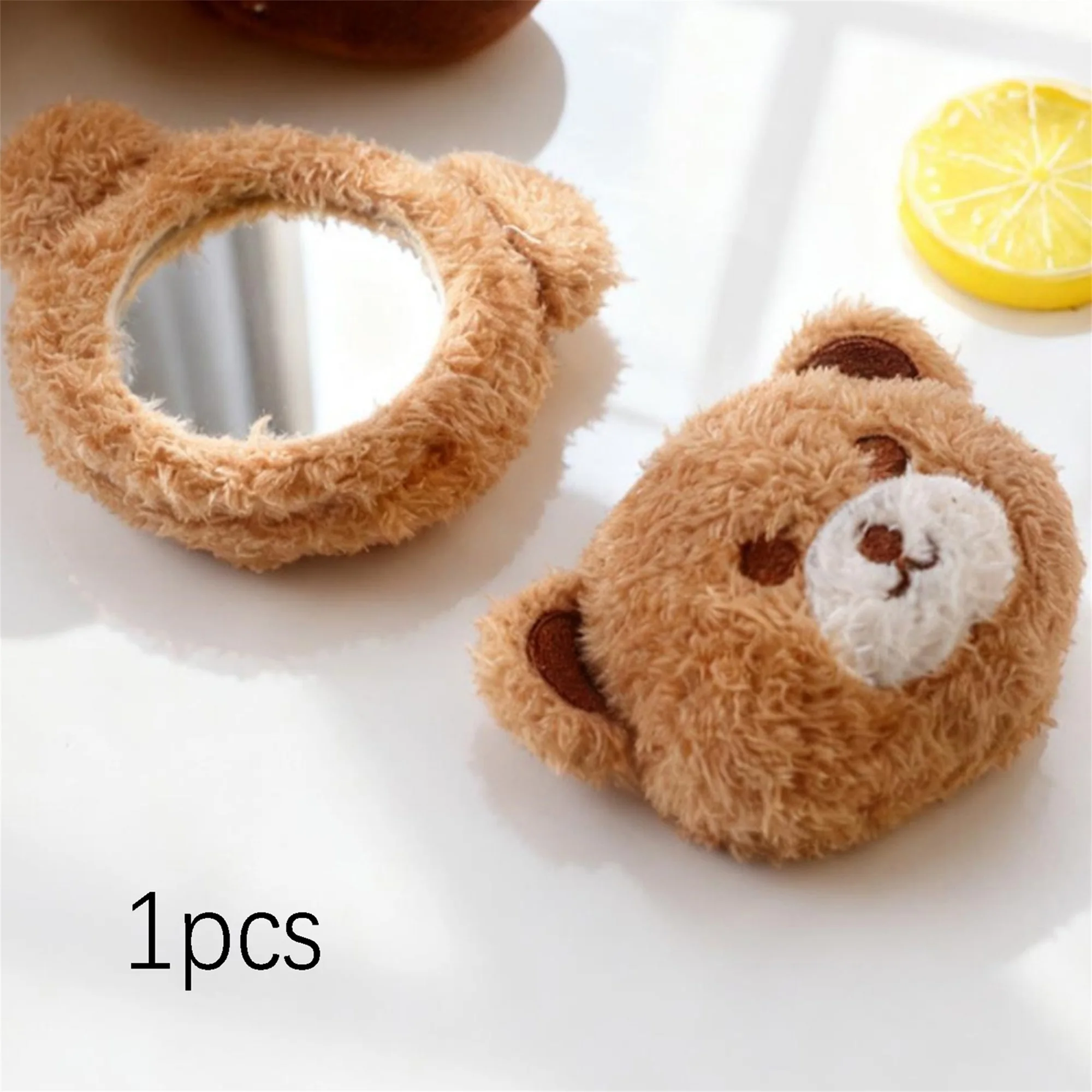 Cute Cat Cosmetic Mirror Compact Portable Travel Makeup Mirror for Girls and Women Small Size for On-the-Go Use