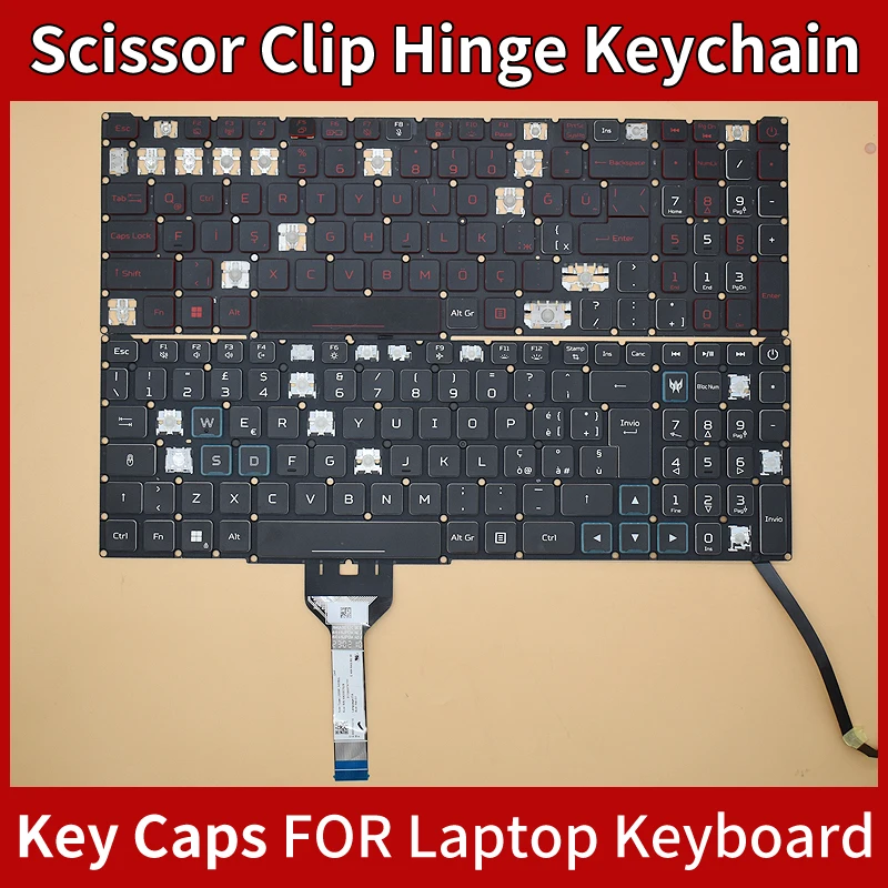 Replacement Keycap Key Cap Scissor Clip Hinge For Acer AN515-54 AN515-55 AN515-43 AN517 AN715-51 N18C3 N18C4 N18I2 N18I3