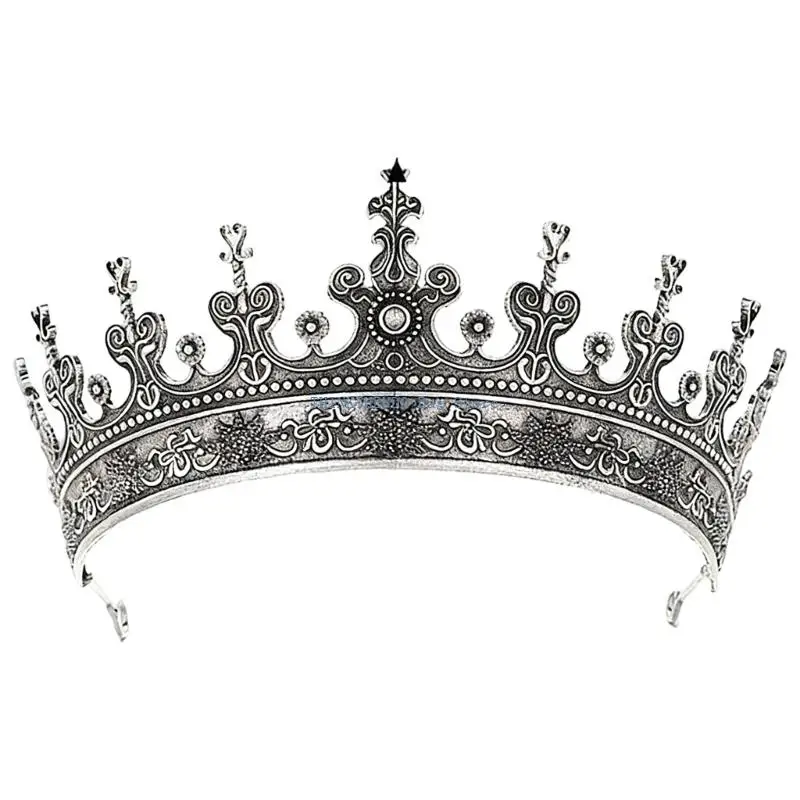 

340D Metal Tiaras Headpiece For Men Great For Themed Parties And Dance Performances