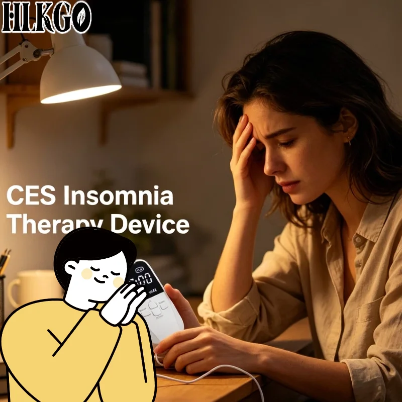 Original CES Sleep Therapy Device Auricular Vagus Nerve Stimulator for Anti Anxiety Insomnia Home Use