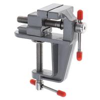 Mini Aluminum Alloy DIY Jaw Bench Clamp Drill Press Vice Micro Clip Power Tool Accessories for Clamping Table Water Pump