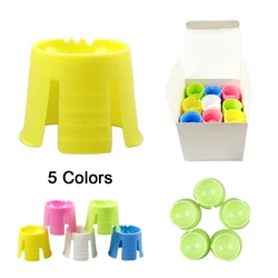 100pcs Dental Disposable Mixing Cup Bowl Plastic Bowl Multifunctional Plaster Material Dappen Dishes Dentistry Laboratory Tools