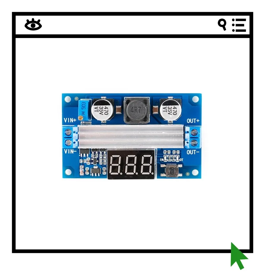

DC-DC high-power adjustable boost module 3.0~35V boost 3.5~35V 100W
