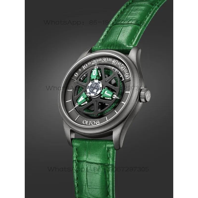 Fully Automatic Mechanical Watch Men's Personalized Small Dial Star Wheel Watch