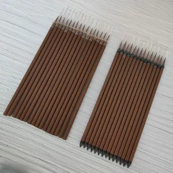 Stylo de ligne à crochet marron, calligraphie chinoise, brosse à cheveux de loup d'interconnexion, artiste, art, acide acrylique, étudiant, apprentissage, papeterie, 20 pièces