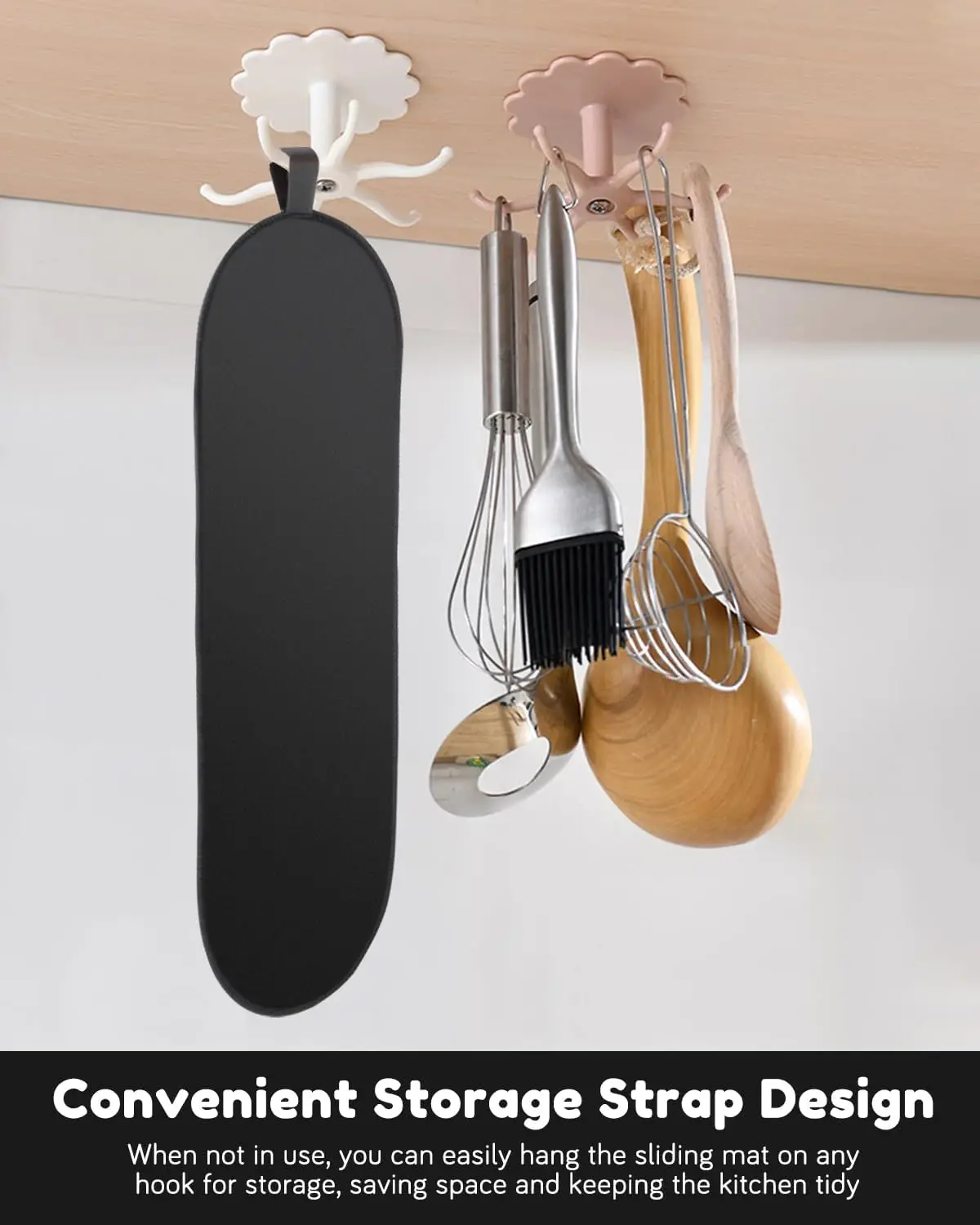 Sliding Pad Smooth Glide with Anti-Slip Base Accessories Includes Hanging Strap For Ninja Coffee Machine PB051/PB041