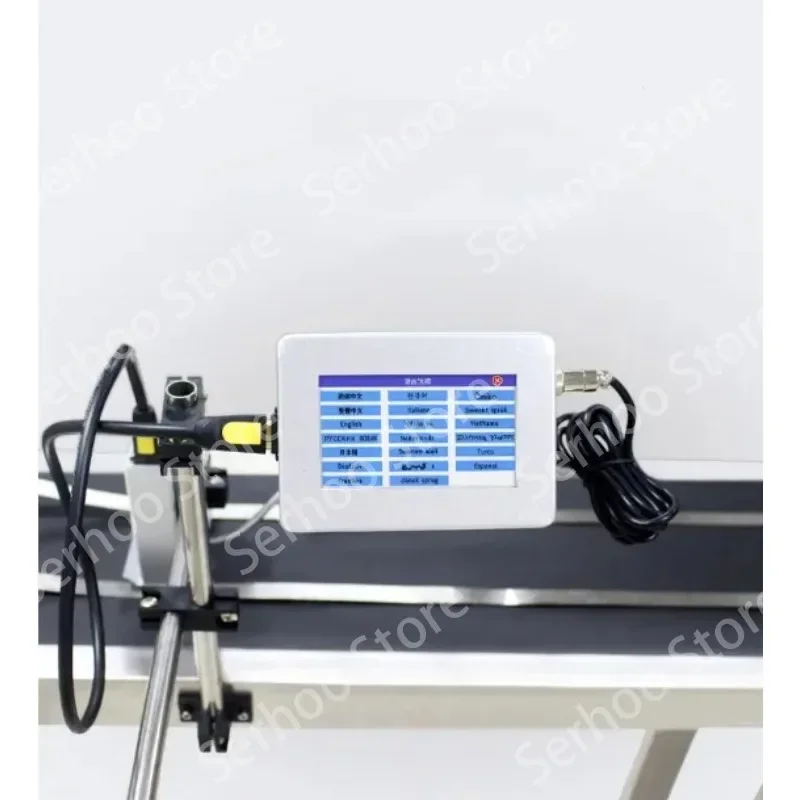 Variable Data Expire Date Qr Code Series Number Automatic Online Coding Machine Batch Printing Inkjet Printer