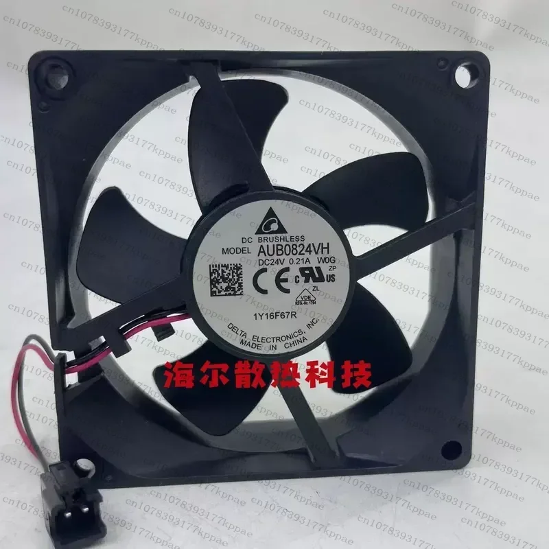 1PCS for Delta AUB0824VH 24V 0.21A 8025 8CM Inverter Cooling Fan