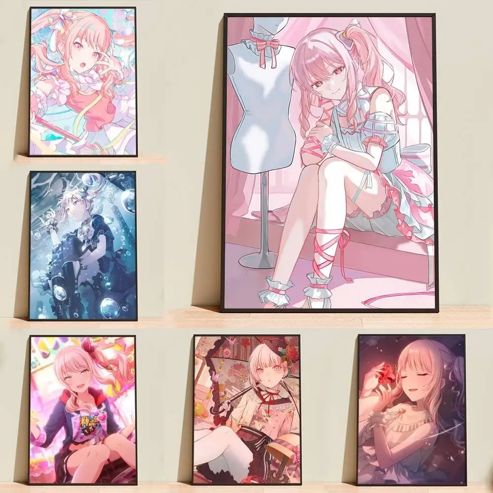 N25 A-Akiyama Mizuki HD-Printed Poster High Quality Dorm Living Room Aesthetic Wall Decoration Painting Stickers Gift