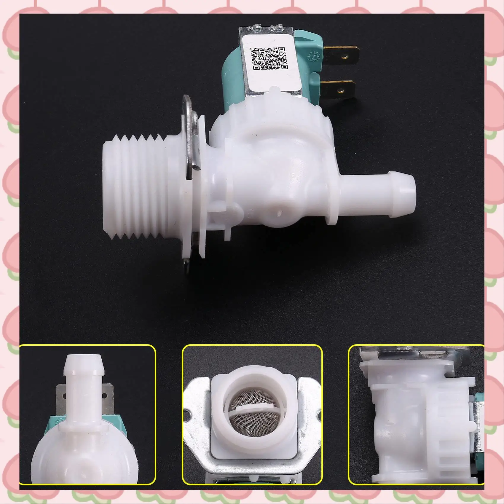 N18R DD33-01002B صمام مدخل المياه لغسالة الصحون يستبدل AP6975653 PD00062560 PS12740663 33290467/329