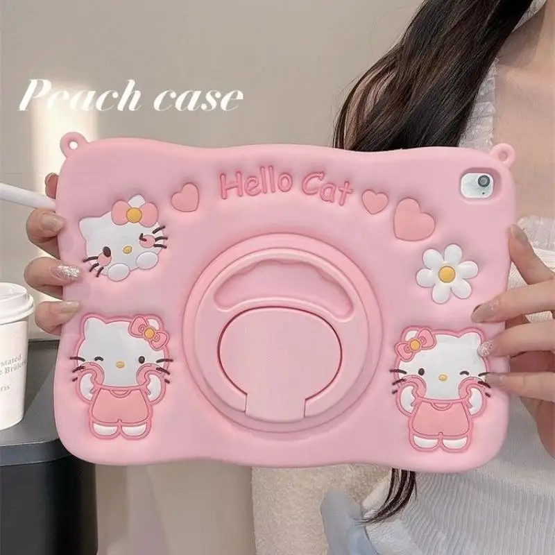 Étui de protection plat Cartoon Girly Kt Cat ISub Pro11, ISub Pro11, Apple Air4, 5, ISub Mini6, ISub, iPad Air, 10.9, 11 amaran