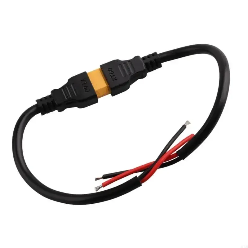 Cable conectores XT60 macho a macho, corriente 15A para coches, carga batería, 20cm longitud, 15UB