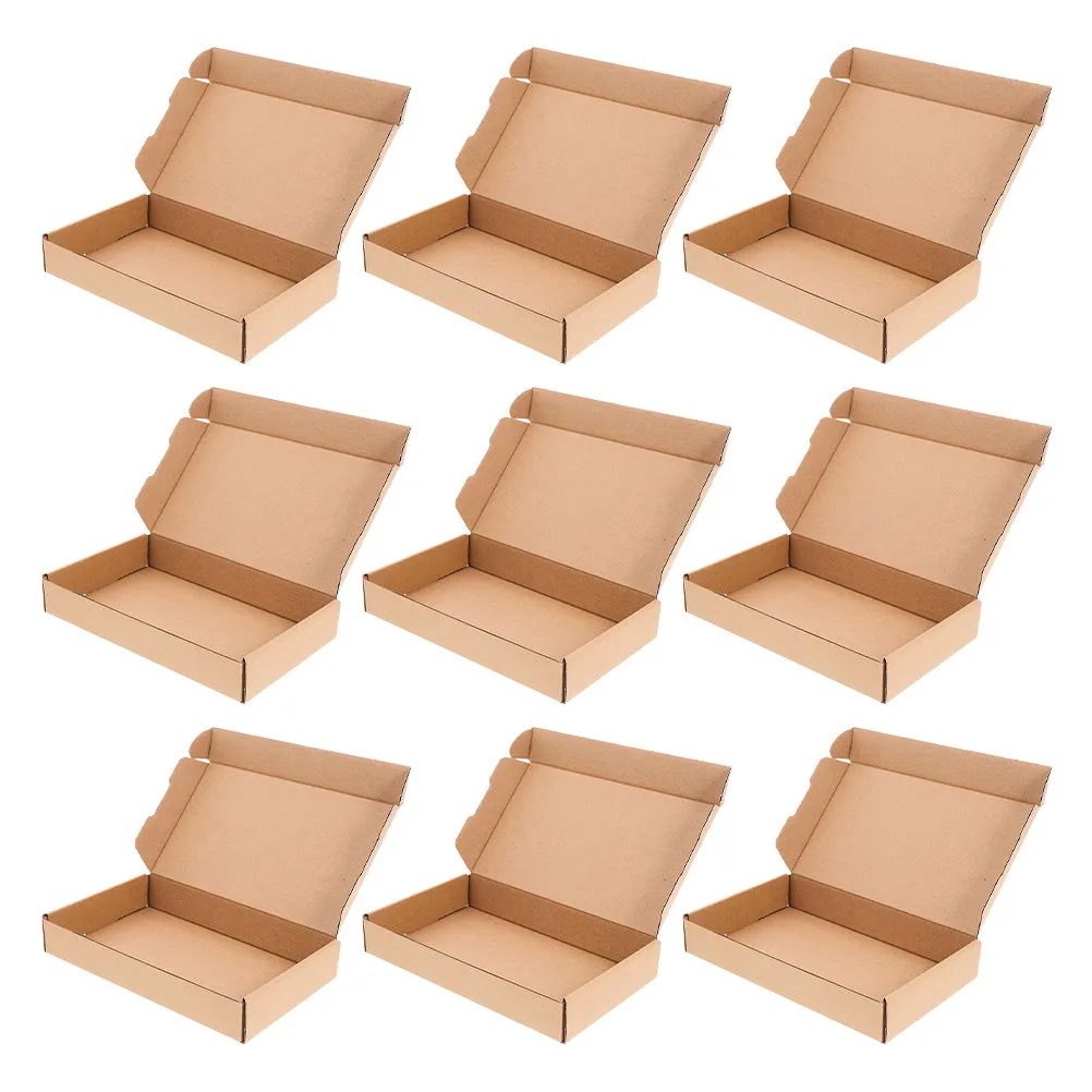 20Pcs Airplane Boxes Heavy Duty 3-Layer Corrugated Cardboard Shipping Boxes for Small Business Packaging Storage
