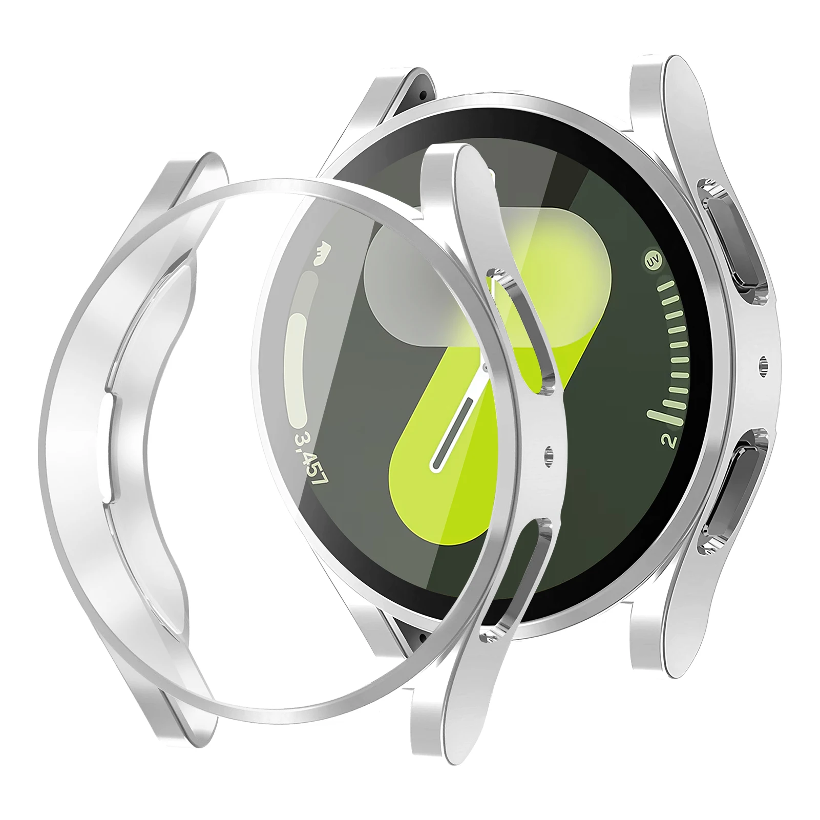 TPU Case for Samsung Galaxy watch 7 44mm 40mm 44 mm Plated Screen protector all-around bumper Shell Galaxy watch FE 40mm cover