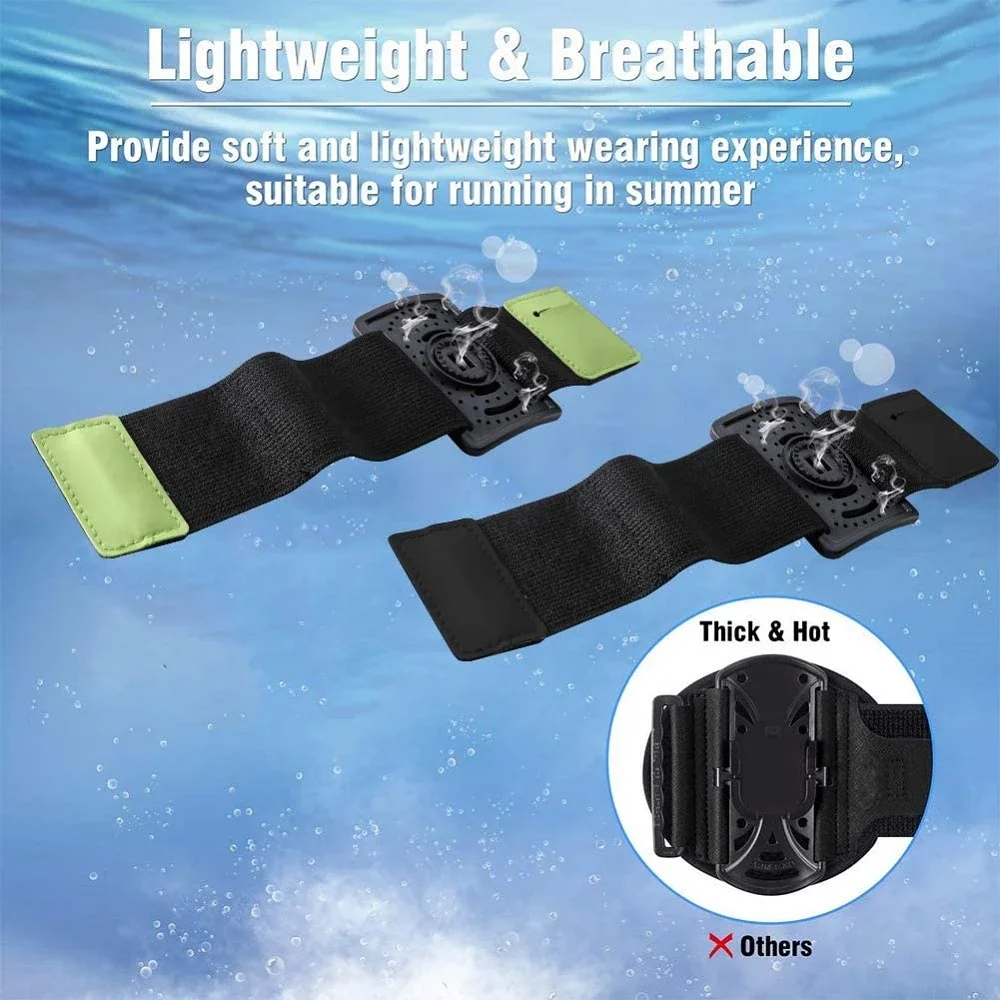Custodia da polso universale da 4.5-6.5 pollici supporto per telefono per arrampicata su roccia ciclismo palestra corsa sport all'aria aperta per IPhone Xiaomi