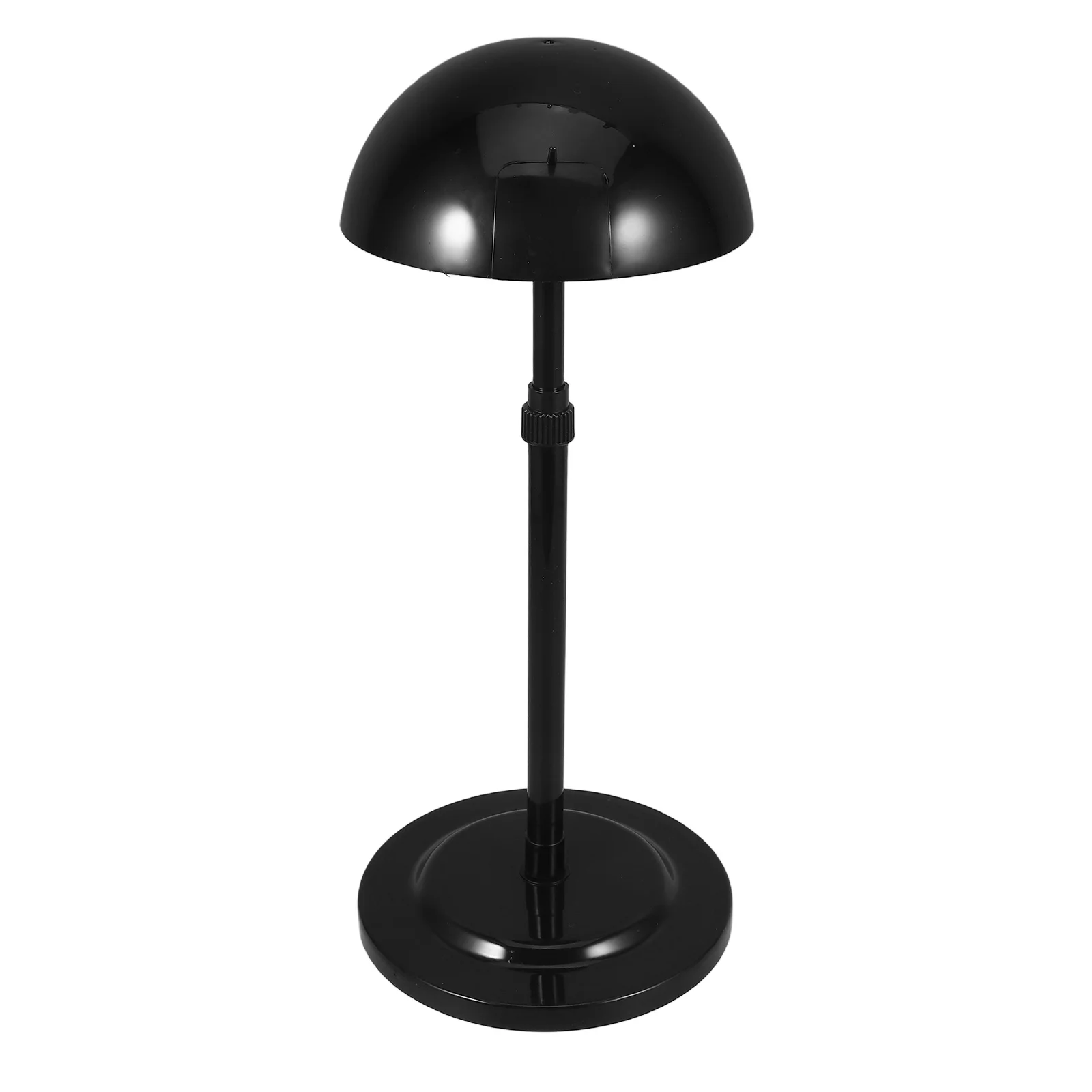 

Adjustable Black Headform Holder Hat Rack Stand for Vendors Cap Display Model Piece Organizer Telescope Design Stable