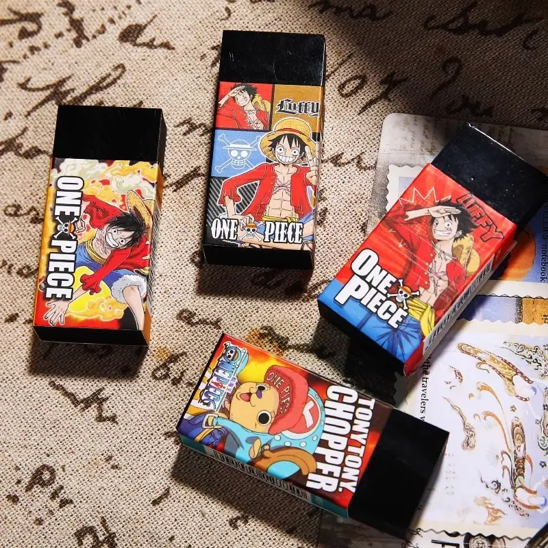 Uma peça de borracha preta estudante ferramentas de desenho borracha criativo padrão dos desenhos animados papelaria pequeno exame portátil especial