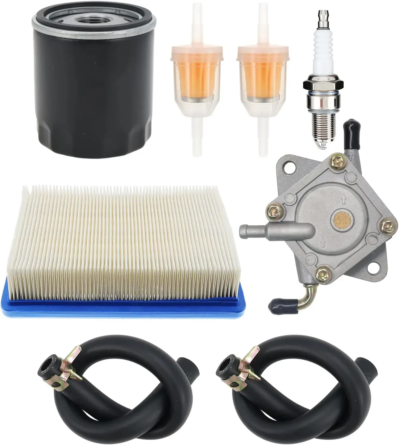 For 1015426 Air Filter Kit Golf Cart Tune Up Kit Fit for Club Car DS Gas Carryall Models with Kawasaki FE290 FE350 Engine with A