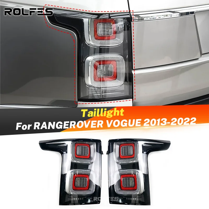 

Задние фонари Rovce для Range Rover Vogue L405 2018-2022, задние фонари, тормозные фонари, Внешние детали для авто 13-17, обновление 18- 22
