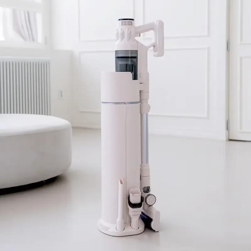 2026HAAN Clean Tower Station Automatic Dust Emptying Lightweight BLDC One-Room Wireless Vacuum Cleaner for HCV-Z390 2026 Mode