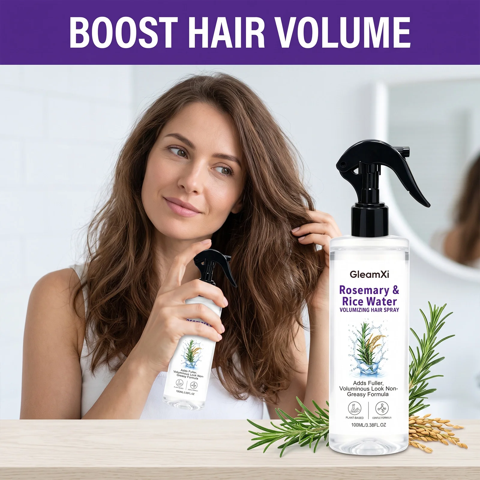 Rosemary Rice Water Hair Mist - đánh giá và giá Hair Care With Rice Water