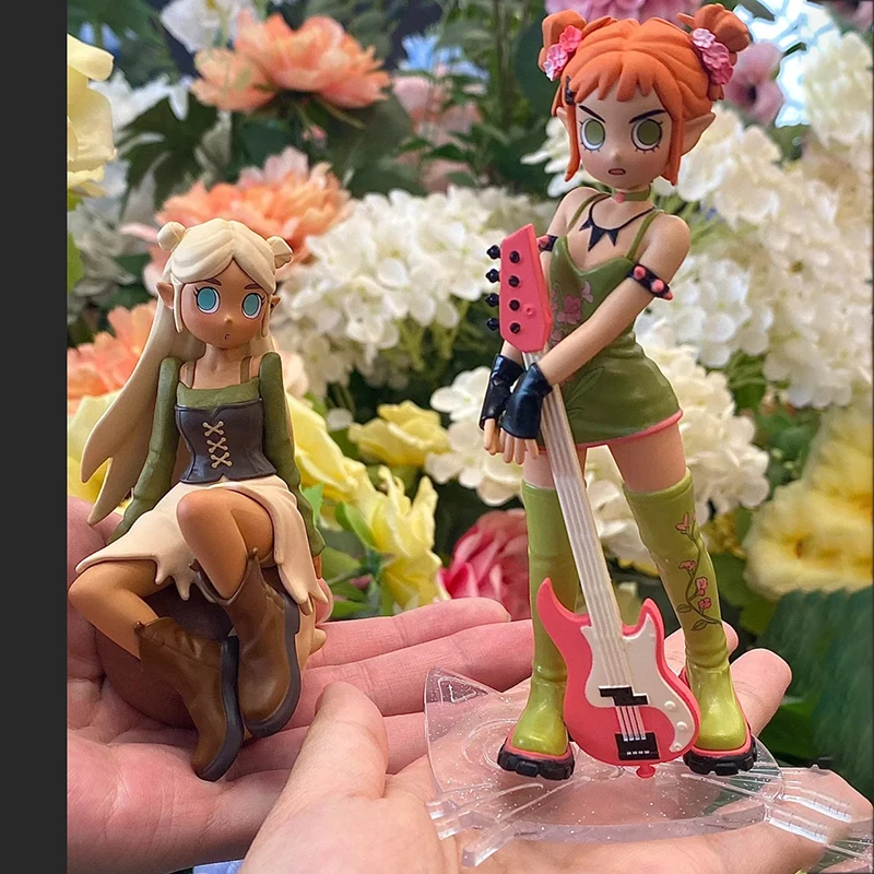 Peach Riot Punk Fairy Second Generation Series Gigi Frankie Poppy Girls Kawaii Figurine Anime Figure Collectible Model Toy