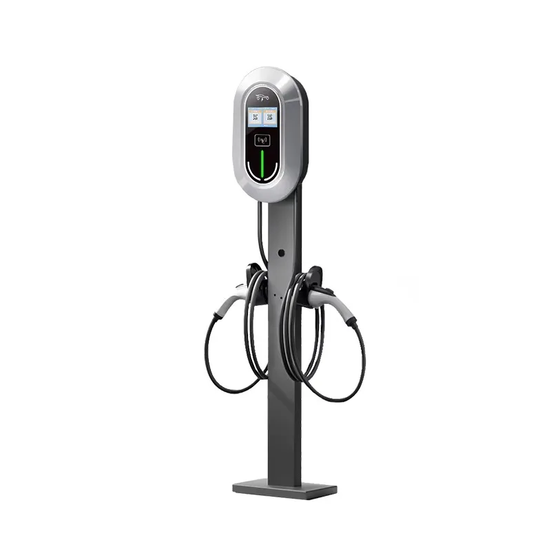 120kW DC Fast Charger CCS2 EV Charging Pile Dual Gun for Electric Truck Stop Commercial Use CE
