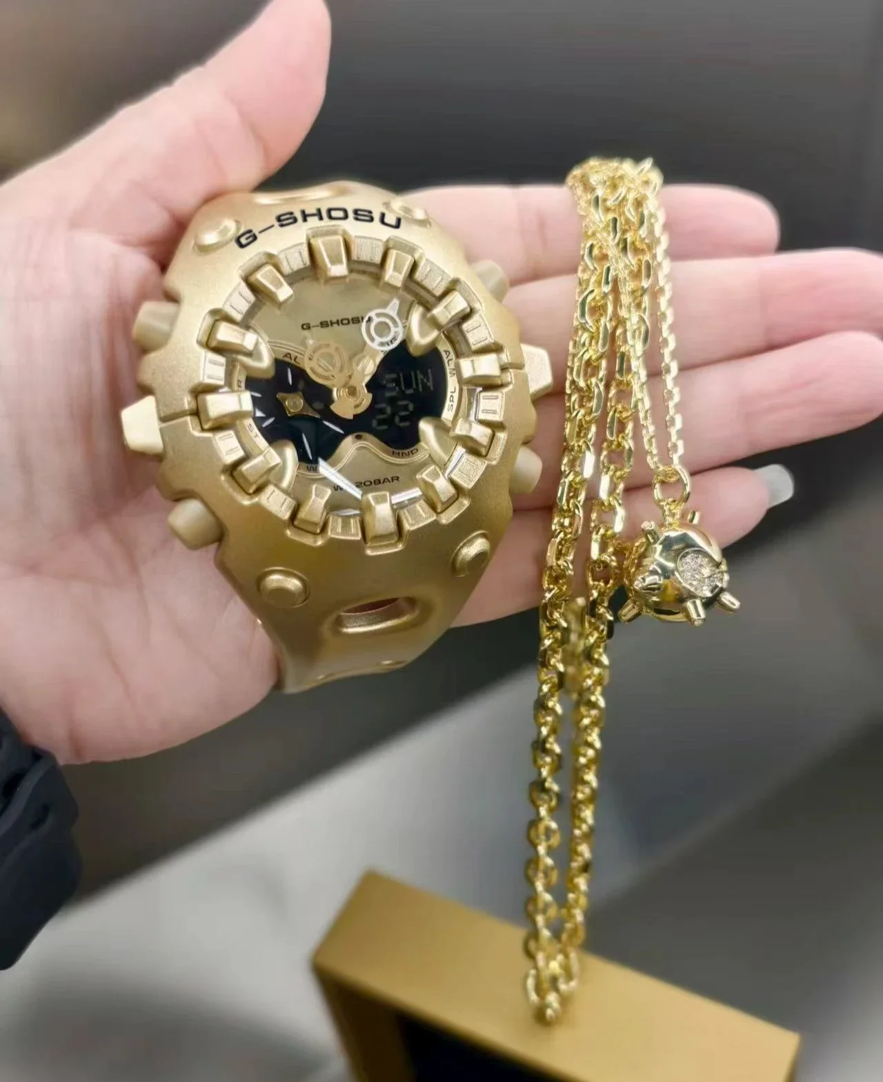 

Магазин 8887, настраиваемые спортивные цифровые часы «сделай сам», полнофункциональные, мировое время, большой циферблат, полнофункциональная серия из дуба