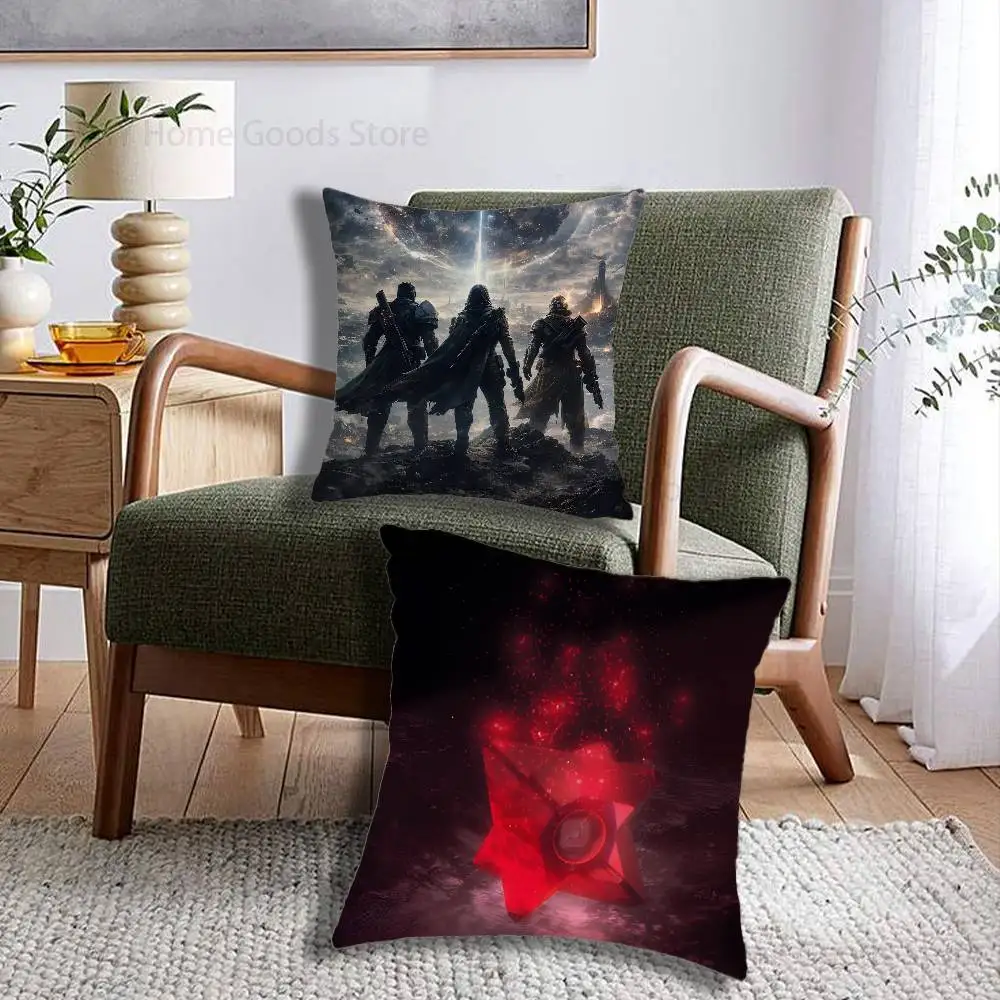 Game Oryx D-Destiny 2 Print Throw Pillow Cover Square Cushion Case for Living Room Bedroom Decor