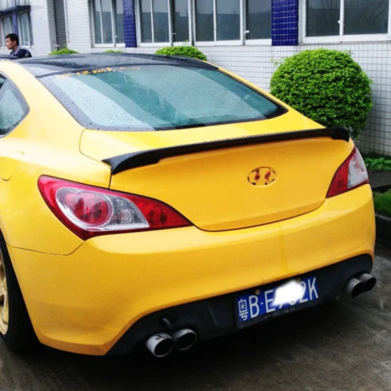 for Hyundai Tiburon Genesis Coupe 2009 - 2013 PMMA material car roof sun visor spoiler