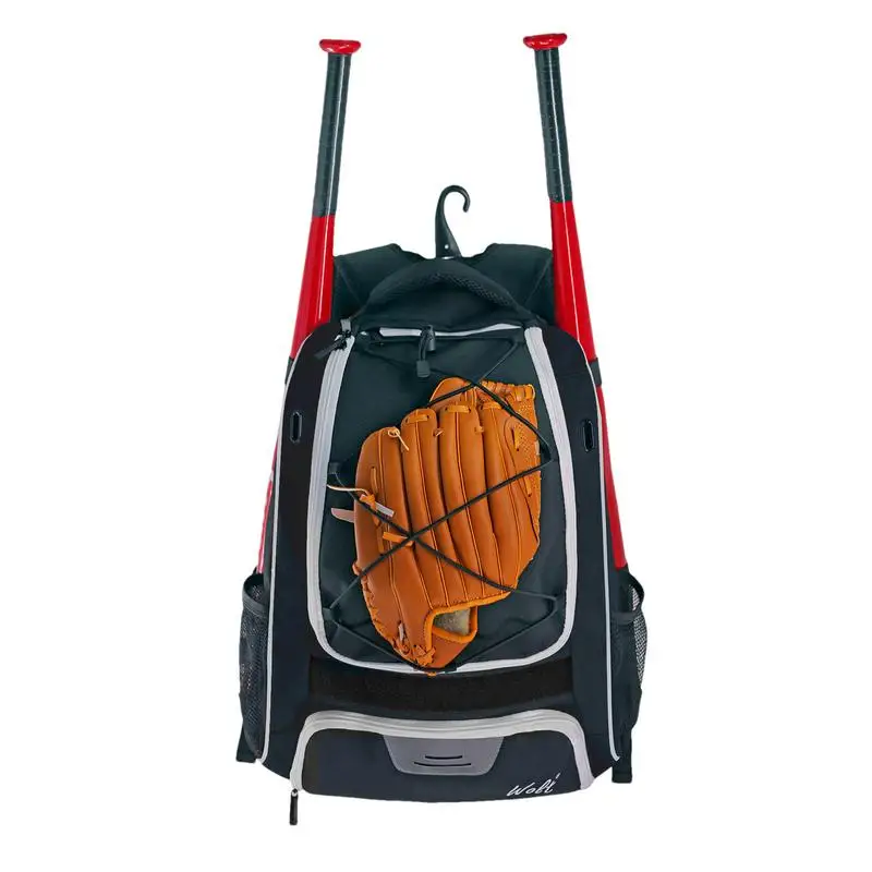 Bat Bags Baseball Youth Baseball Bag For Boys Softball Equipment Backpack Adult Baseball Gear Bag Tear-Resistant Youth Baseball