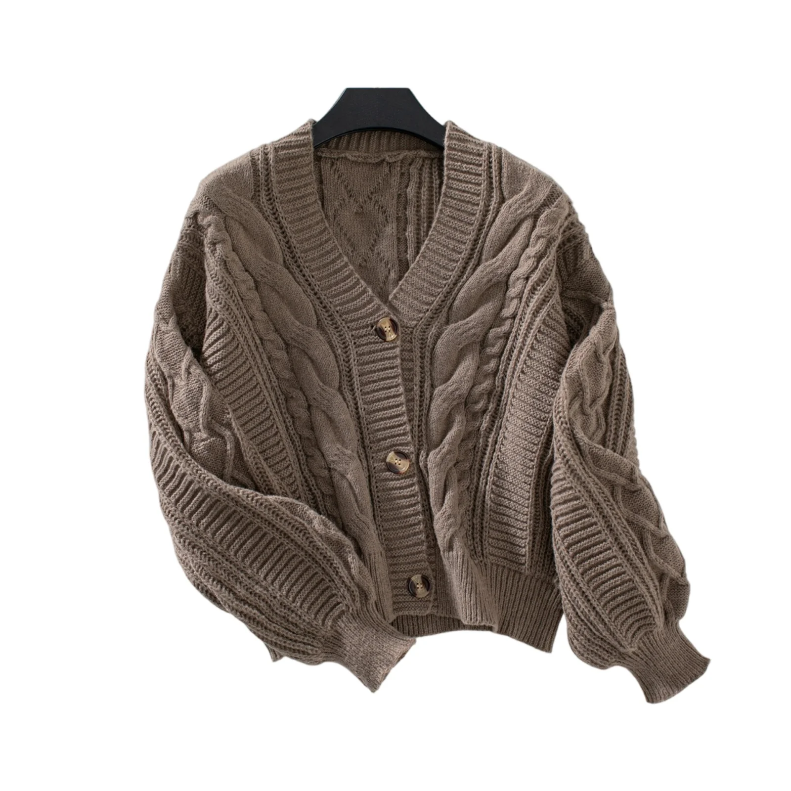 Top Mujer Casual minimalista Cardigan prendas de vestir exteriores de punto para Mujer Cardigan Mujer Ropa Mujer Tendencia Pulls Mujer Ropa Mujer