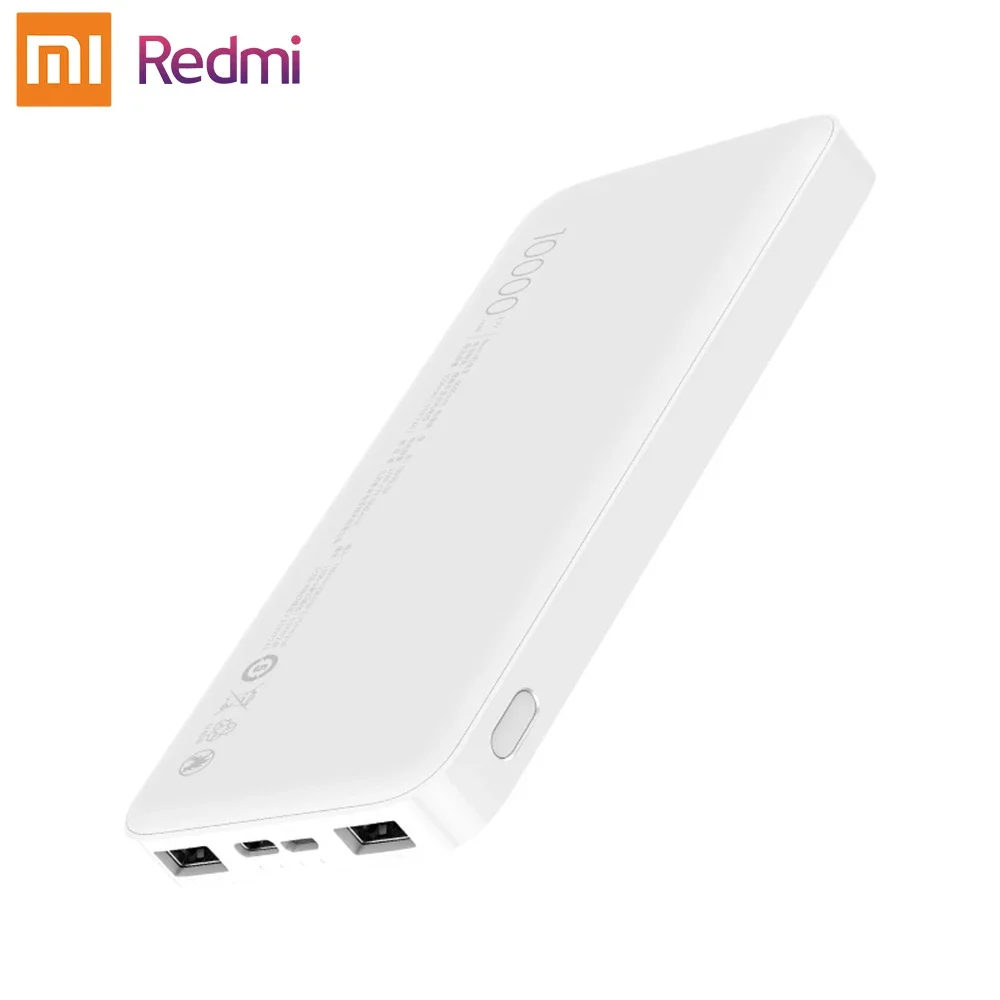 Imagem -04 - Xiaomi-redmi Carregador Portátil Powerbank Original Carregamento Rápido Powerbank 10000mah Pb100lzm 18w Usb-a Entrada Xiaomi Huawei