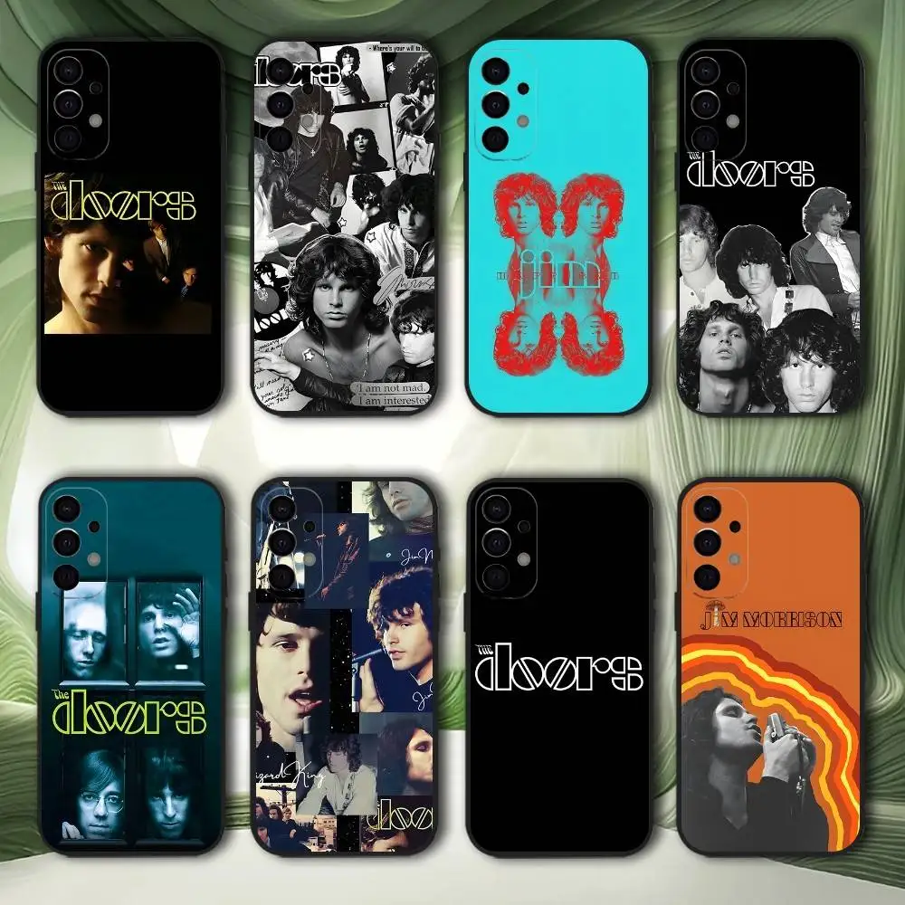 

The Doors Jim Morrison Phone Case For Samsung S25,S24,S21,S22,S23,S30,Ultra,S20,Plus,Fe,Lite,5G Black Cover