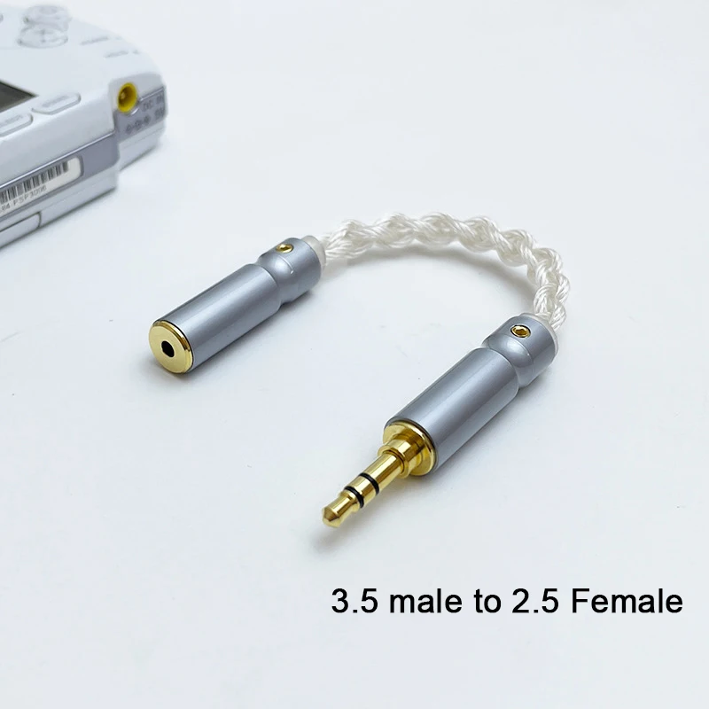 อะแดปเตอร์2.5มม./3.5มม./4.4มม./ตัวผู้-ตัวเมียสายแปลงเสียงประสิทธิภาพสูงสำหรับโทรศัพท์มือถือ/คอมพิวเตอร์/การ์ดเสียง/เครื่องเล่น