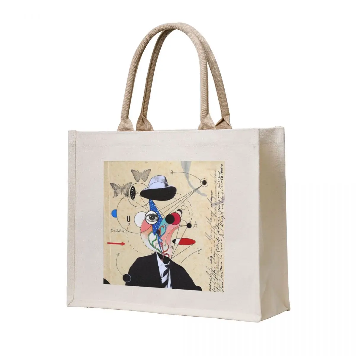 

deconstructing james joyce Tote Bag Cloth bag woman shopping bag hand bags reusable shopping