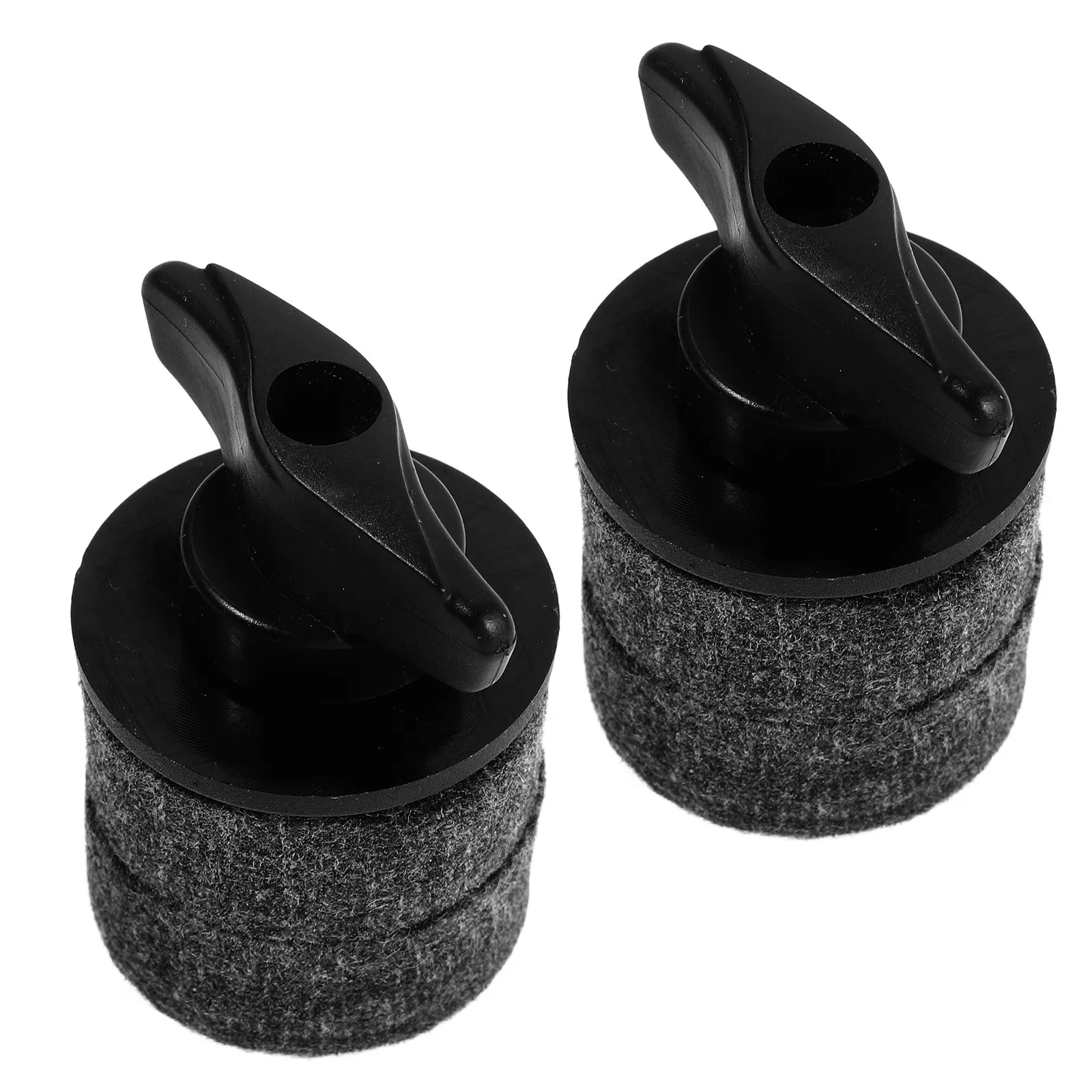 Cymbal Felt Pads and Plastic Brackets 2 Sets Drum Cymbal Holder Wing Nuts Knobs Stackers Accessories