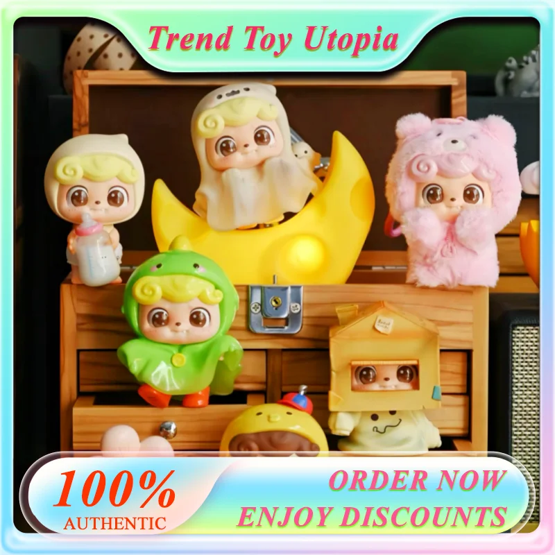 

New Product Genuine Qbao Q.Kid Make Your Cute Little Devil Series Blind Box Trendy Toy Figurine Ornament For Girls'Birthday Gift