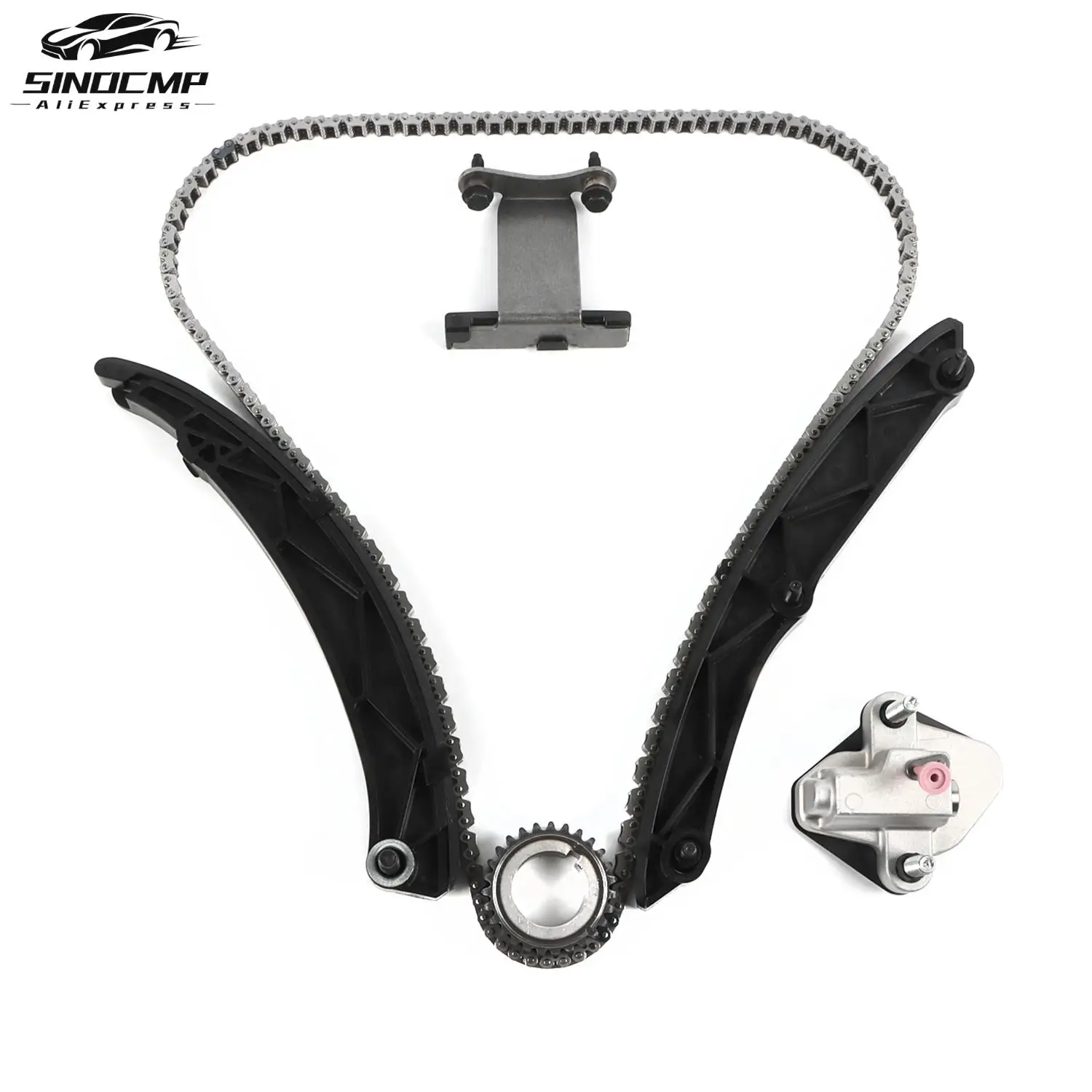 

Timing Chain Kit 12672278 12636527 12636526 12656077 12669182 For Buick Encore Chevrolet Cruze Equinox Malibu Gmc Terrain 1.5L